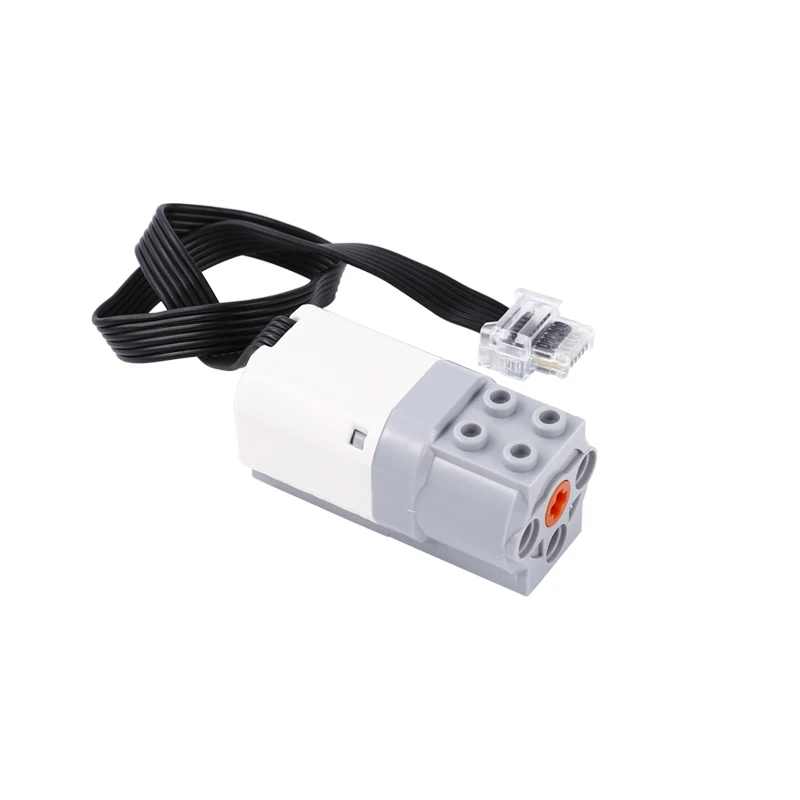 10 Uds. Piezas de motores medianos WeDo aptas para 45300 WeDo 2,0 juego de ladrillos de núcleo Motor 21980 45303 electrónica Mindstorms juguetes educativos