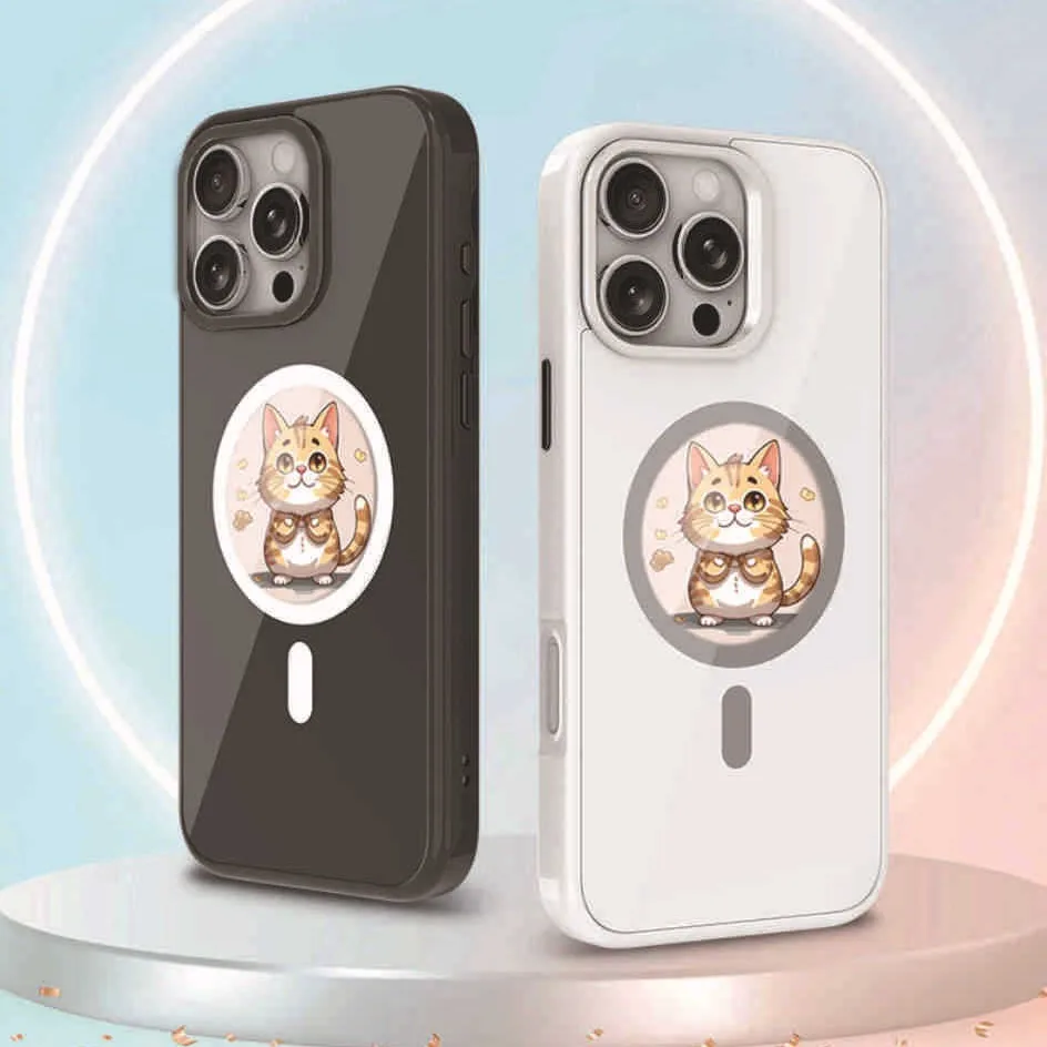 

Чехол для телефона с чернилами NFC «сделай сам» для iPhone 13, 14, 15, 16 Pro Max, чехол для телефона «сделай сам», защитный чехол с мультяшным рисунком, без батареи