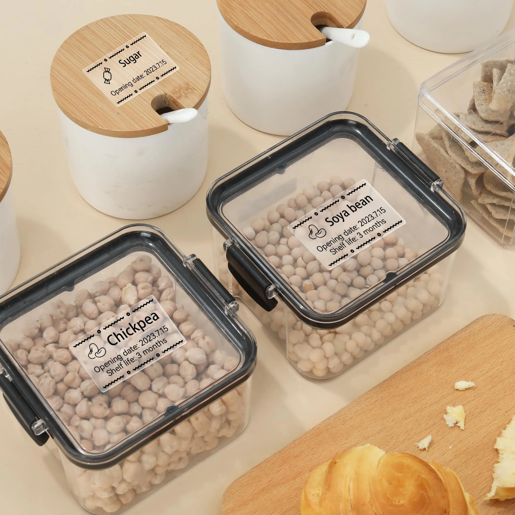 Niimbot Transparent Stickers Label Printer Stickers Portable Printer  Niimbot Thermal Paper Labels Official Genuine For B1/B21