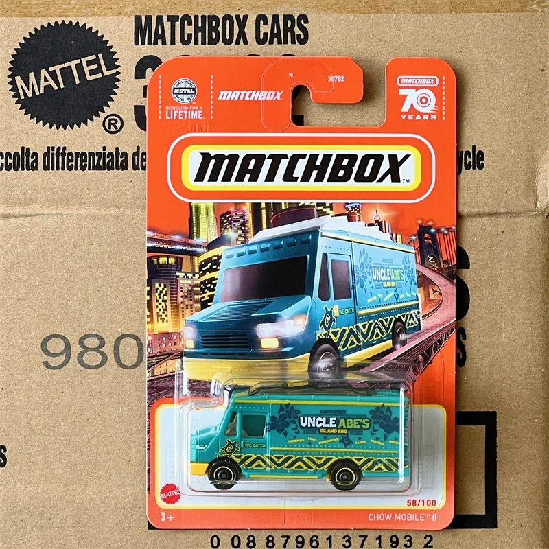 Matchbox-coche fundido a presión para niños, 1/64 vehículos, 70 aniversario, Ford Mustang, Nissan, juguetes para niños, regalo de cumpleaños