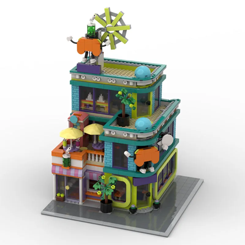 Nuovo prodotto squisito MOC building block modello di costruzione gioco libreria comica tecnologia modulare giocattolo per bambini regalo set fai da te
