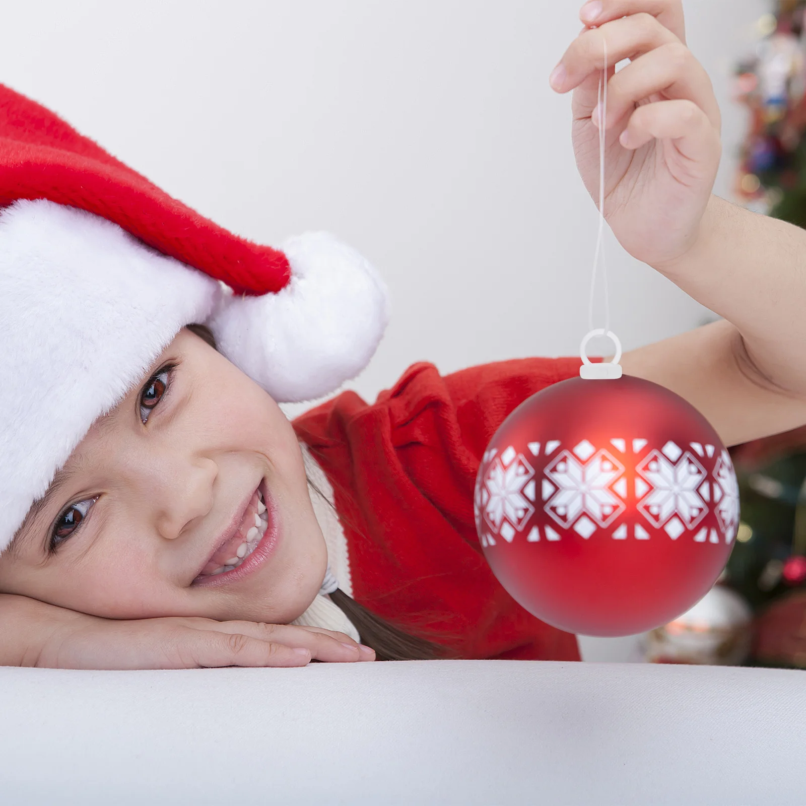 

100pcs Foam Ball Caps Diy Props Hanging Balls Fittings For Christmas Tree Decor Ball Ornaments Holder Creative Balls Accessory