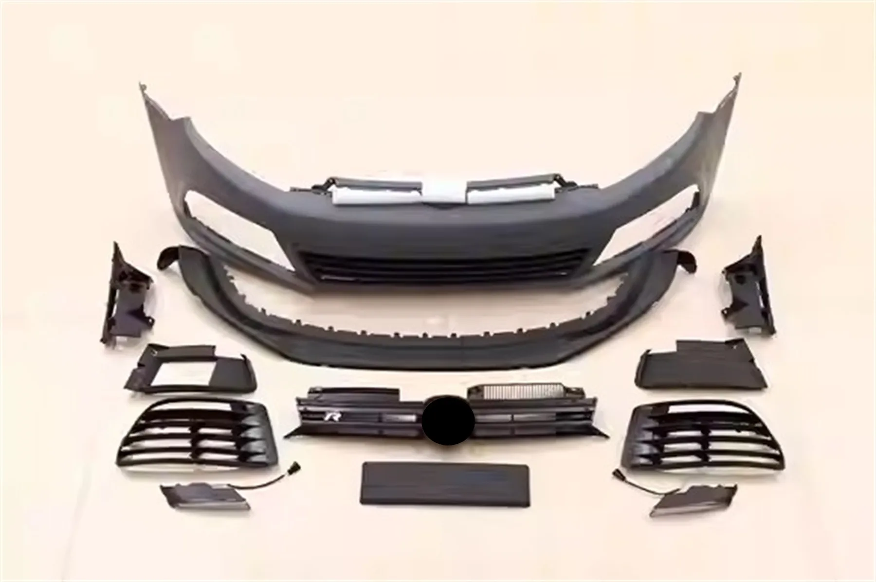 Car Front rear Bumper surround Body kit for Volkswagen Golf 6 modified R20 6GTI Side skirts