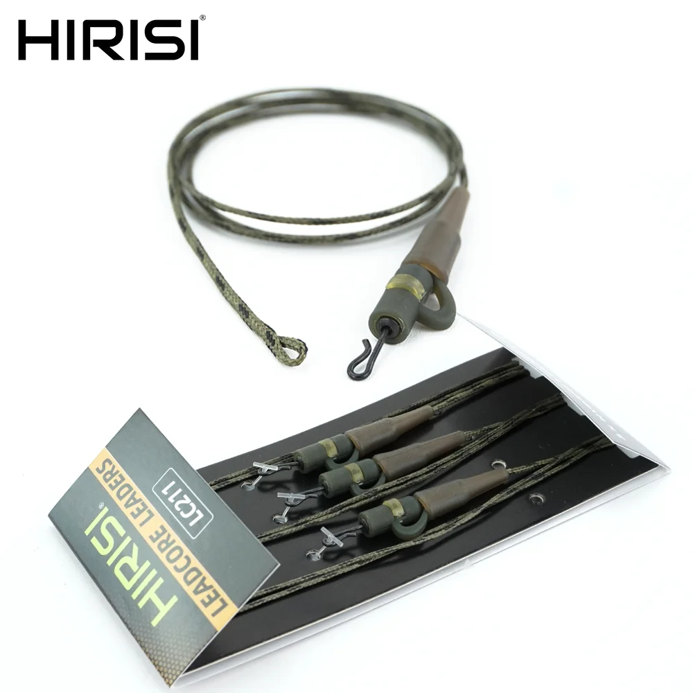 HIRISITK 3 шт. Leadcore вертолетные оснастки свинцовый зажим поворотный разъем аксессуары для ловли карпа HIRISITK 3 шт. Leadcore вертолетные оснастки свинцовый зажим поворотный разъем аксессуары для ловли карпа
