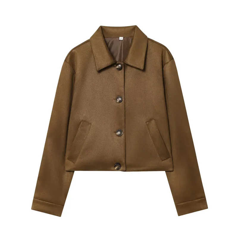 

Осенняя новая женская короткая велюровая куртка с текстурой, пальто в европейском и американском стиле, качественная ткань, модный топ