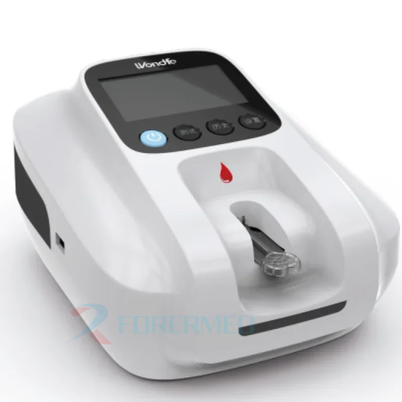 

Professional Point Of Care Rapid Test Coagulation Analyzer Wondfo Optical Coagulation Analyzer With PT PPT TT FIB ACT INR Test