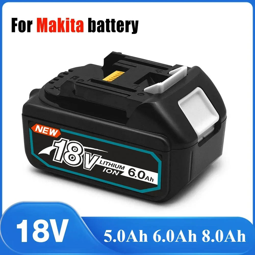 Originele 18650 Oplaadbare Batterij 18 V 6.0Ah Lithium ion voor Makita 18 v Batterij BL1840 BL1850 BL1830 BL1860B 3.0Ah 5.0Ah 6.0Ah