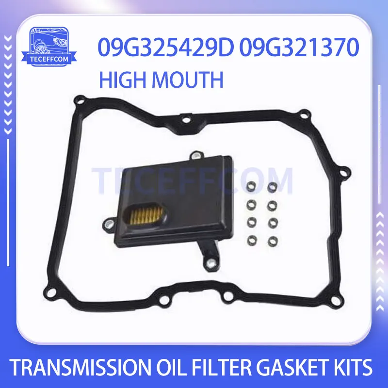 09G325429D 09G321370 09G Transmission Oil Filter Gasket Kits For VW Golf Jetta Passat 2014 2015 2016 2017 2018 2019 1.8L Parts