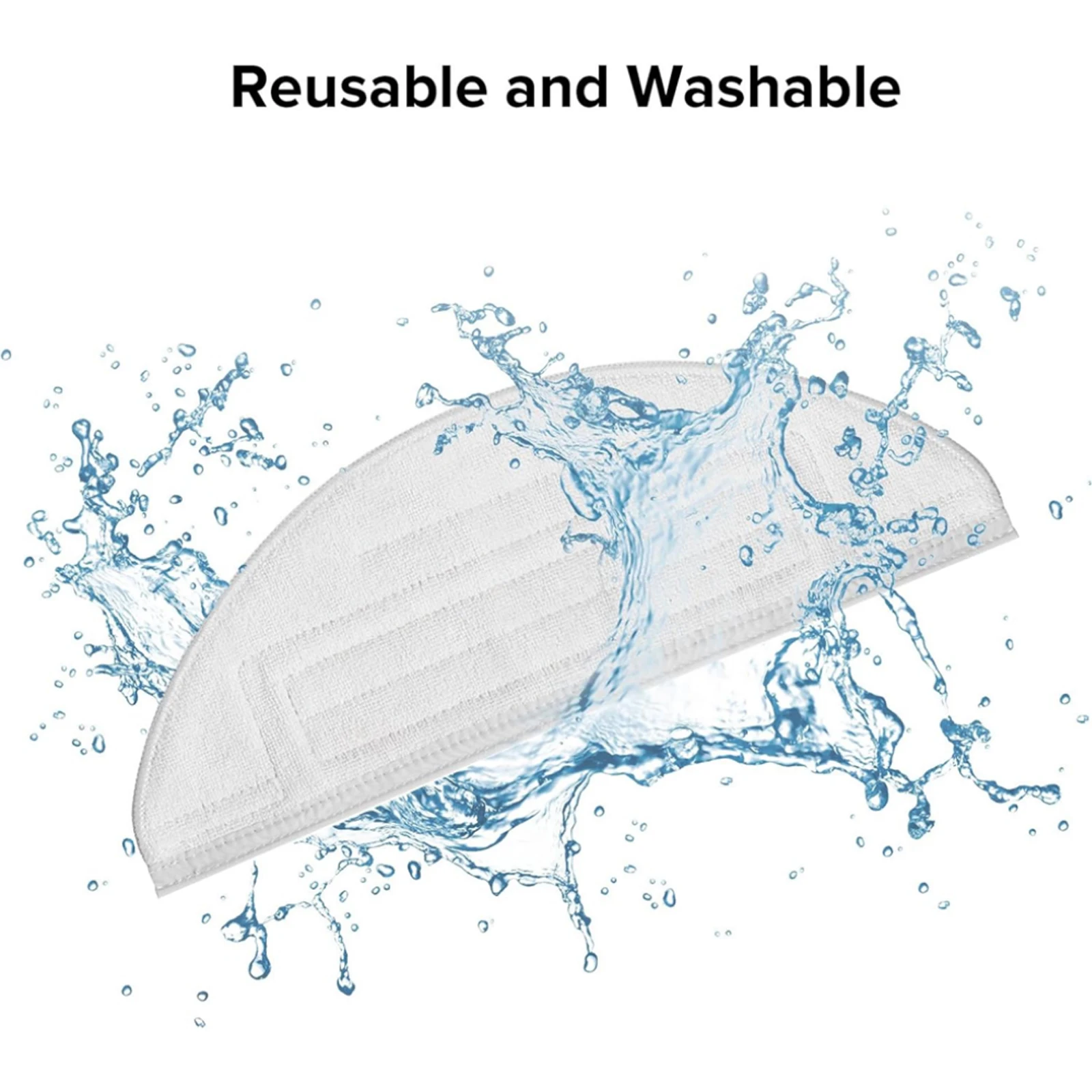 Original Roborock Accessories Mop Cloth*2 for S8, S8+, S7, S7 MaxV,S7 Max Ultra Series image 5