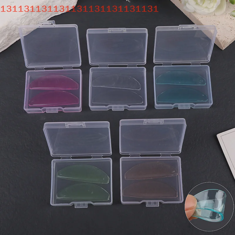 1 paar Lash Verzachtende Pads Siliconen Wimper Perm Pads Wimpers Staven Shield Lifting 3D Wimperkruller Accessoires Applicator Make-Up