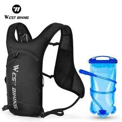 WEST BIKING Cycling Backpack Portable 7L Outdoor Sports Hydration Bicycle Bag Running Climbing Hiking Storage Bag Water Bag