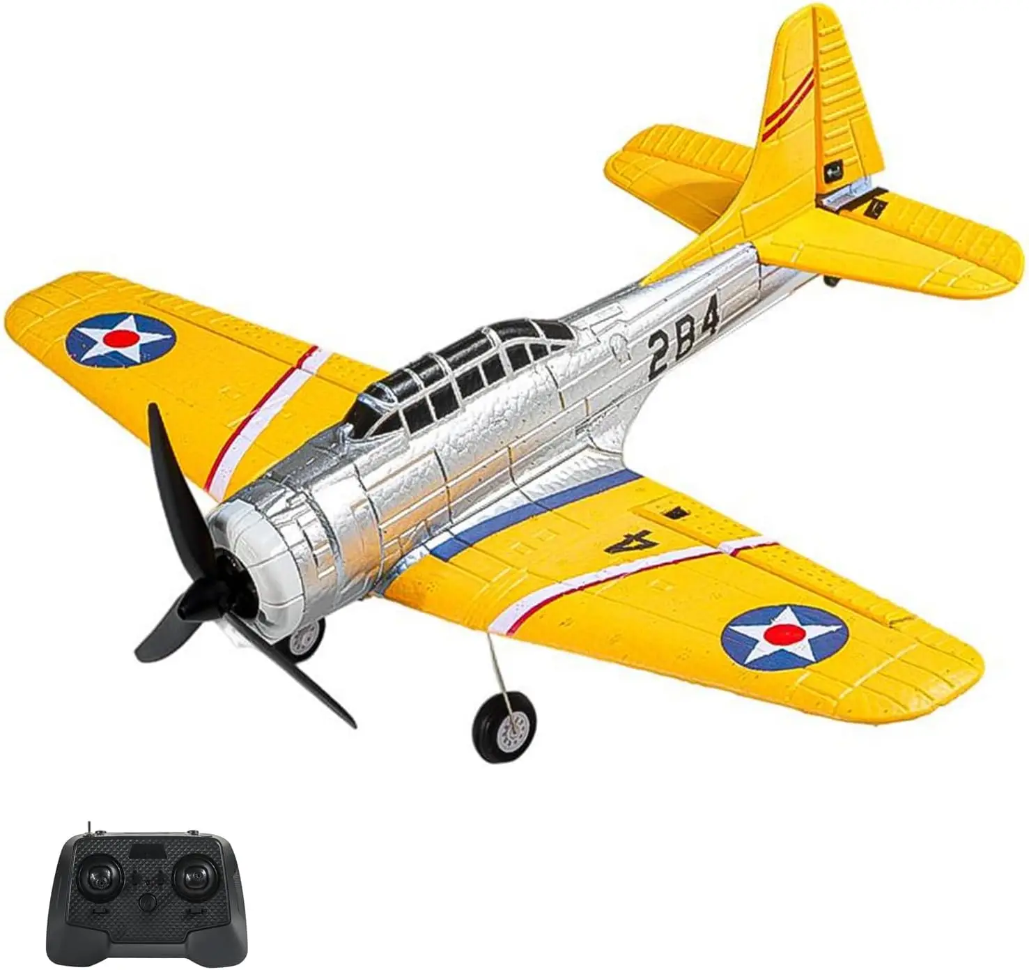 

P47 Thunderbolt RC Plane Sbd Bomber With Brushless Motor One Key Aerobatic 290mm Wingspan RC Aircraft Boys Toys