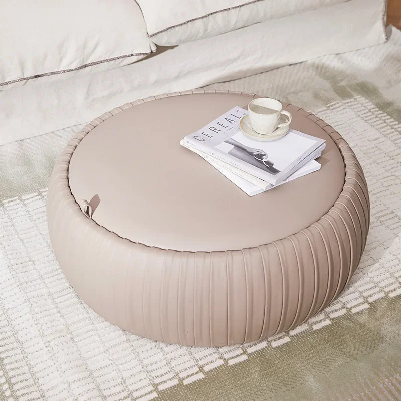 

Bud Coffee Table Stool Morandi Gray High Stool Storage Multifunctional