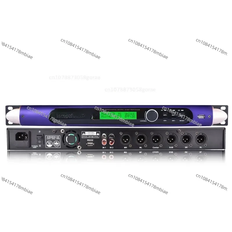 Digital Echo Reverb Sound Effect X8 Audio Processor Dsp