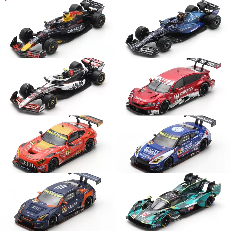 スパーク-1-64-f1-rb21-no1-ウィリアムズ-fw47-ハース-vf-25-スーパーgt-ヴァルキリー-ルマン24時間レース-2025-ダイキャストモデルカー