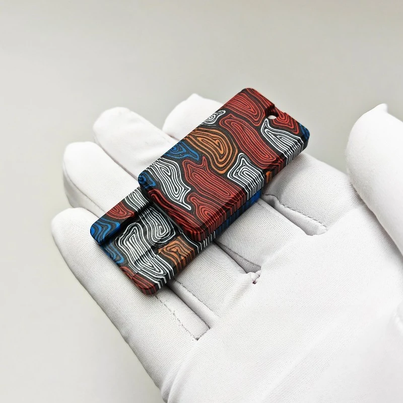 

G10 Copper Cloud Resin Fantasy EDC Ding Ding Resin Fingertip Push Card Декомпрессионная игрушка