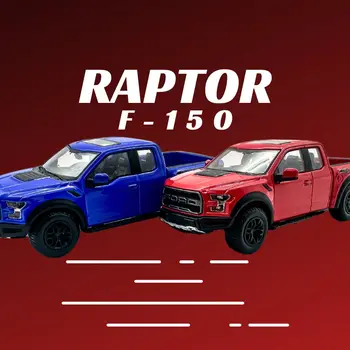 ** Pre-order ** Champion1:64 Ford Raptor F-150 red/blue diecast model car