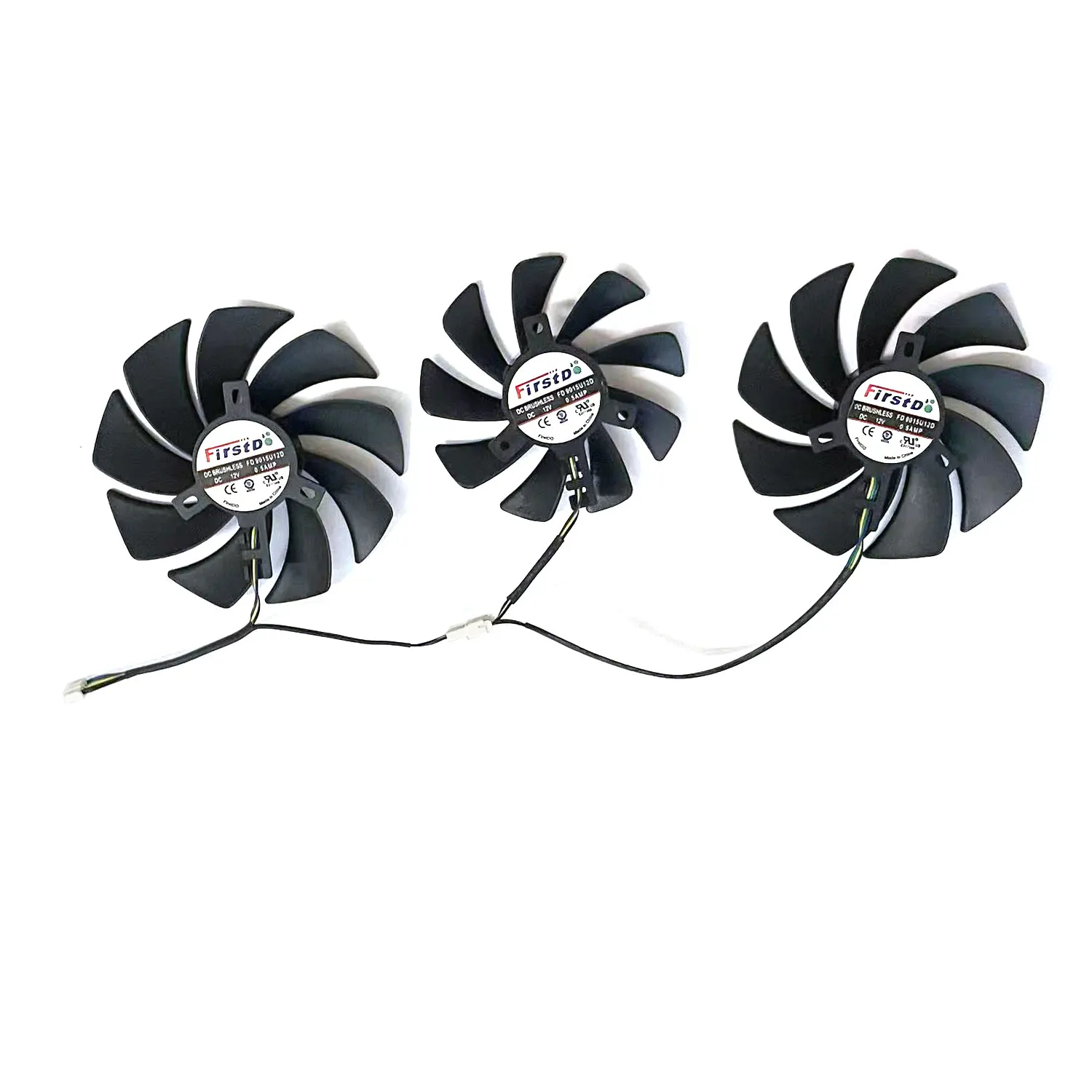 FD8015U12D Videokaart Koelventilator Rx6700xt Rx6800xt Voor Powercolor Rx 6700xt 6800XT 6900XT Rode Dragon Grafische Kaart Fan