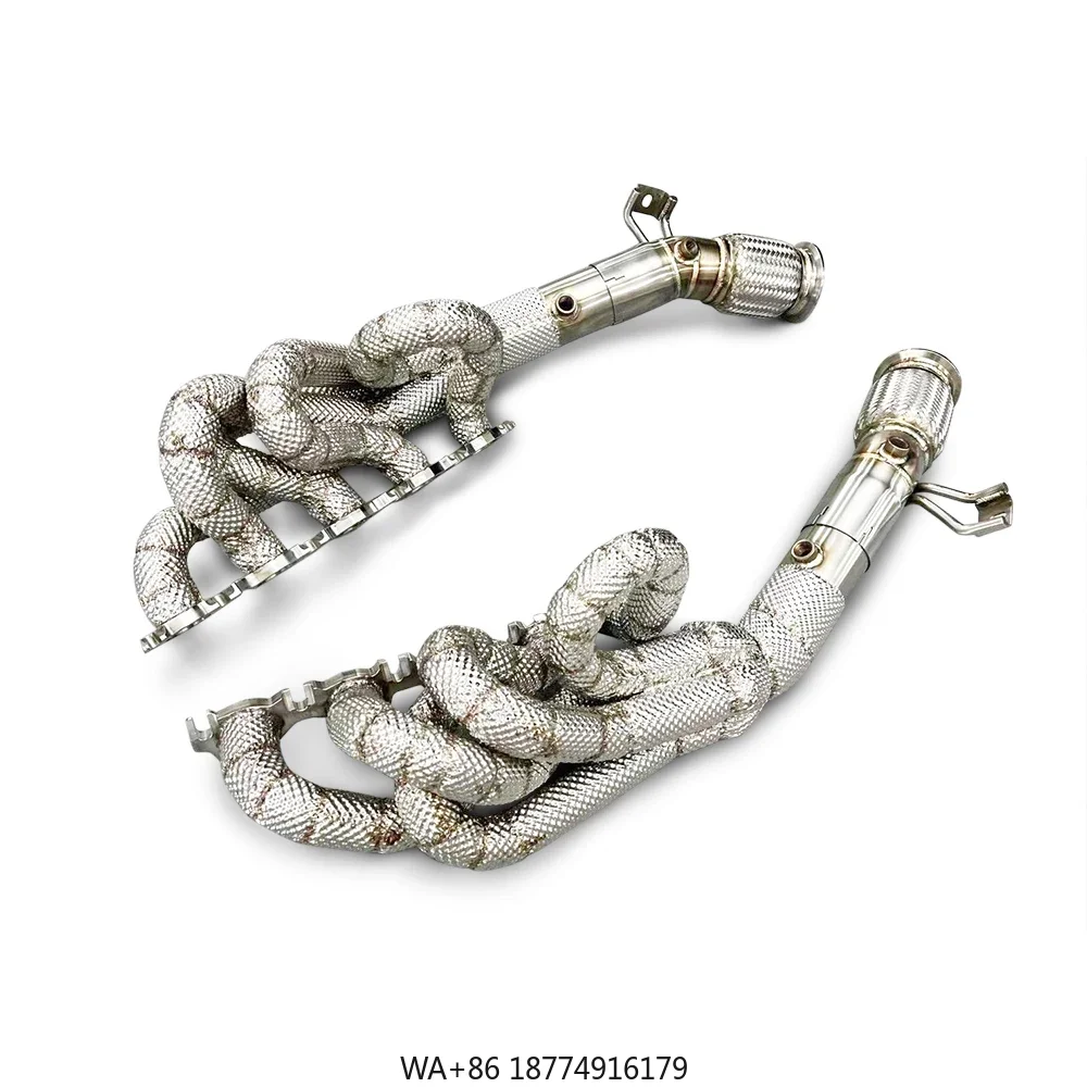 

Для Huracan LP580/LP610 5,2l 2014 коллектор выпускного коллектора высокая производительность модифицированная выхлопная система гоночная производительность