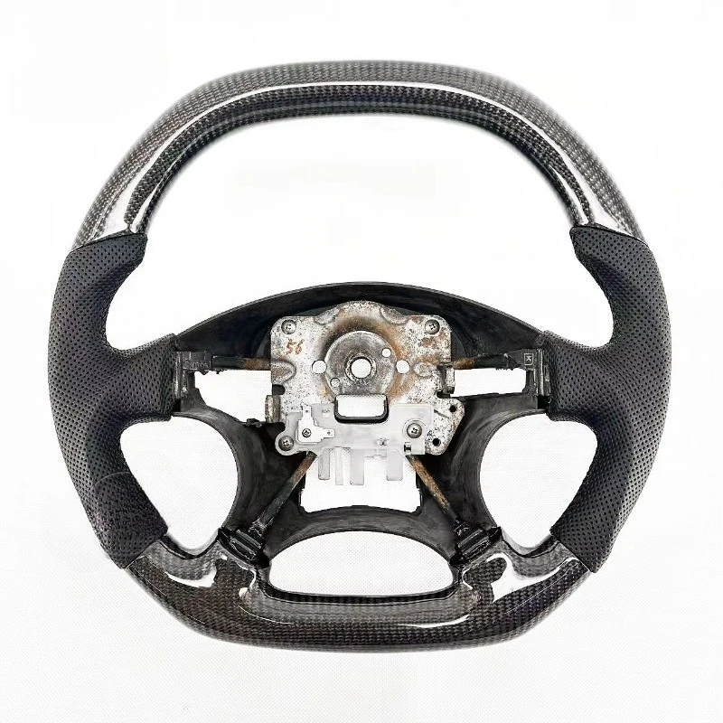 Factory Fast Shipping Carbon Fiber Car Steering Wheel  for Honda Civic 1996 1997 1998 1999 2000