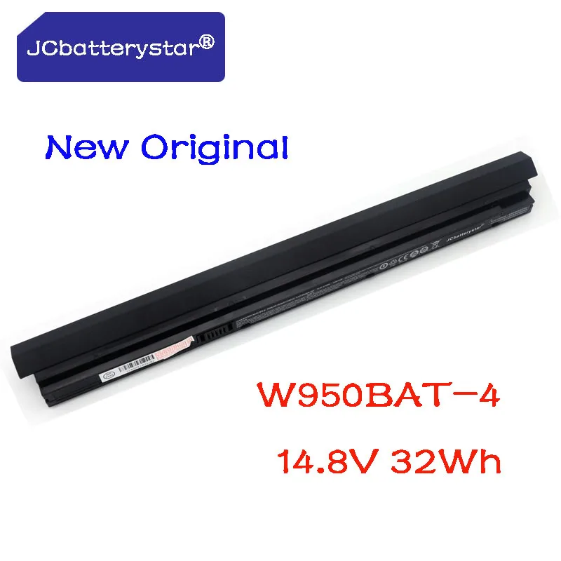 JC 14.8V 32Wh high quality Laptop Battery W950BAT-4 for Clevo 6-87-W95KS-42F 6-87-W95KS 4ICR18/65 CLEVO W950BAT-4 Series