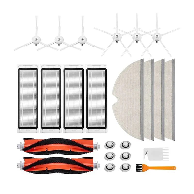 A76G-подходит для подметальной машины Millet Stone, запасные части, аксессуары, боковая щетка S5max/S6pure/E5, крышка основной щетки, тряпичный фильтр, сердечник