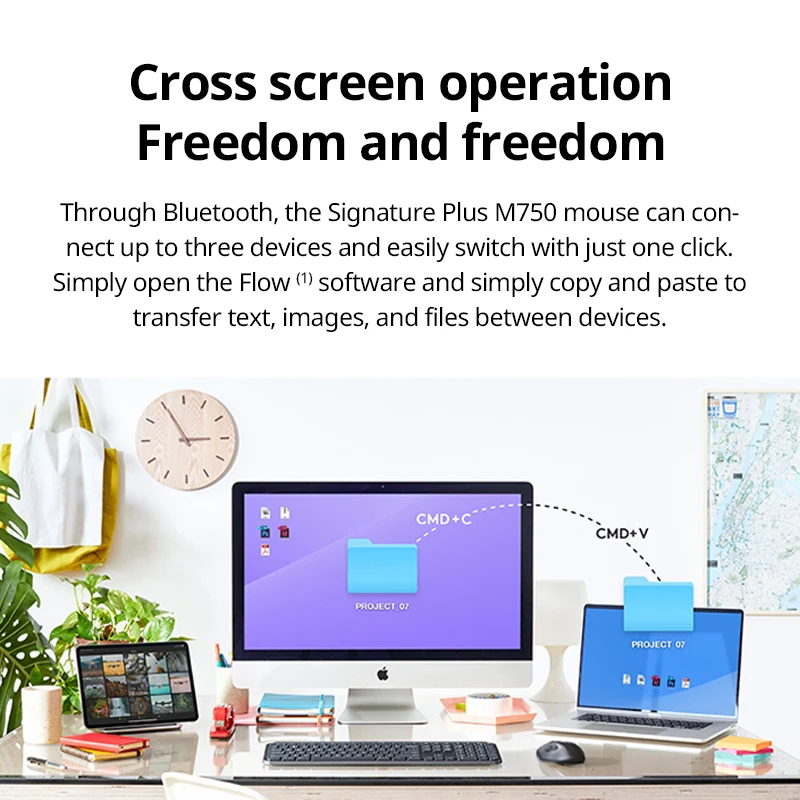 Logitech M650/M650L Wireless Bluetooth Silent Mouse, Advanced Optical Sensor, Custom Buttons, for Office Laptop