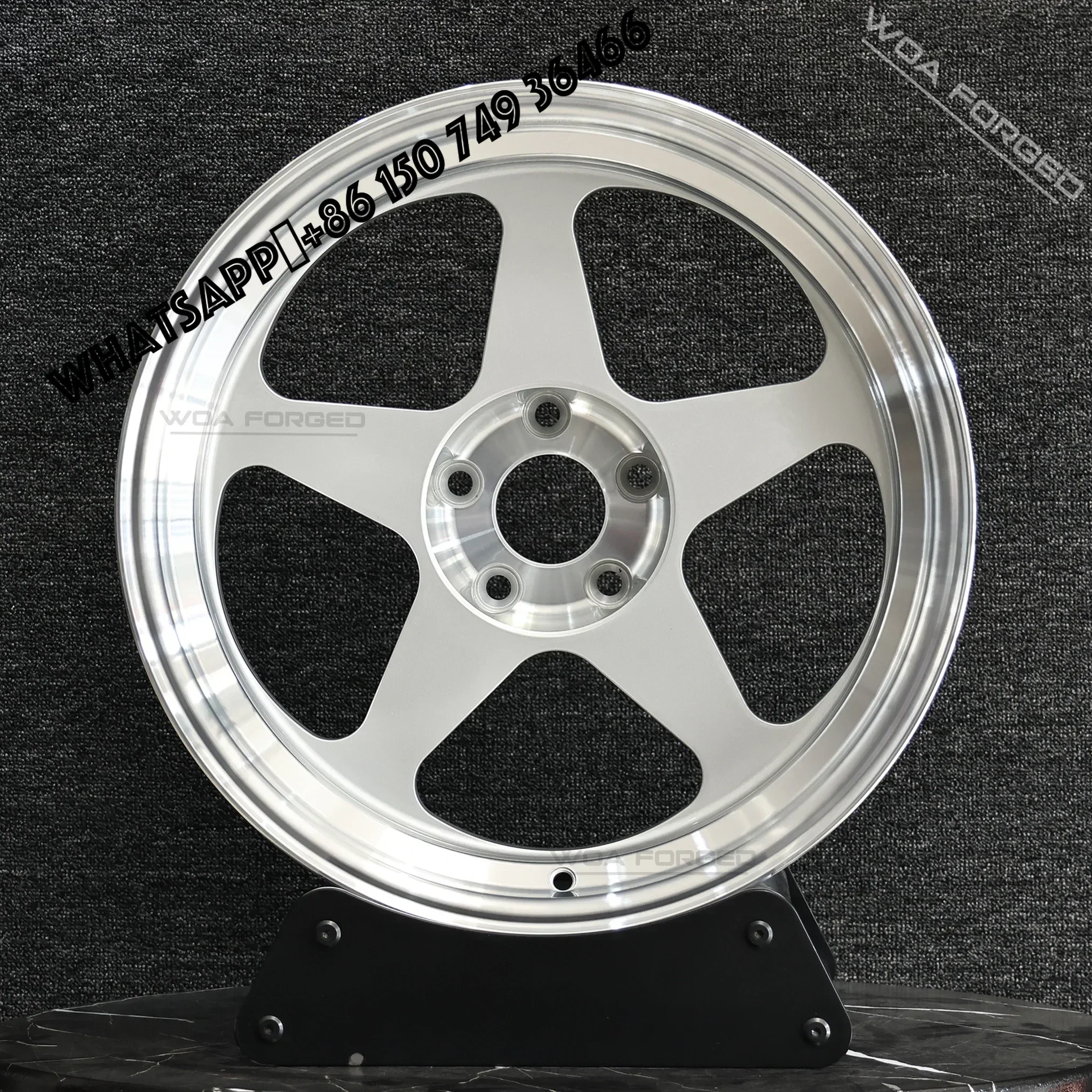 

6061-T6 Desmond Evo 40mm Deep Dish Single-Piece Forged Lightweight Wheel 5x120 PCD Made Aluminium Alloy for GT F80 F90 E46 M3 M4