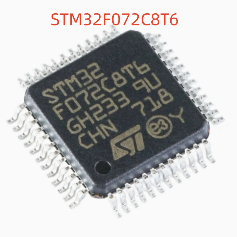STM32F072C8T6 Mainstream ARM Cortex-M0 USB series MCU with 64 KB Flash, 48 MHz CPU, USB, CAN and CEC capabilities