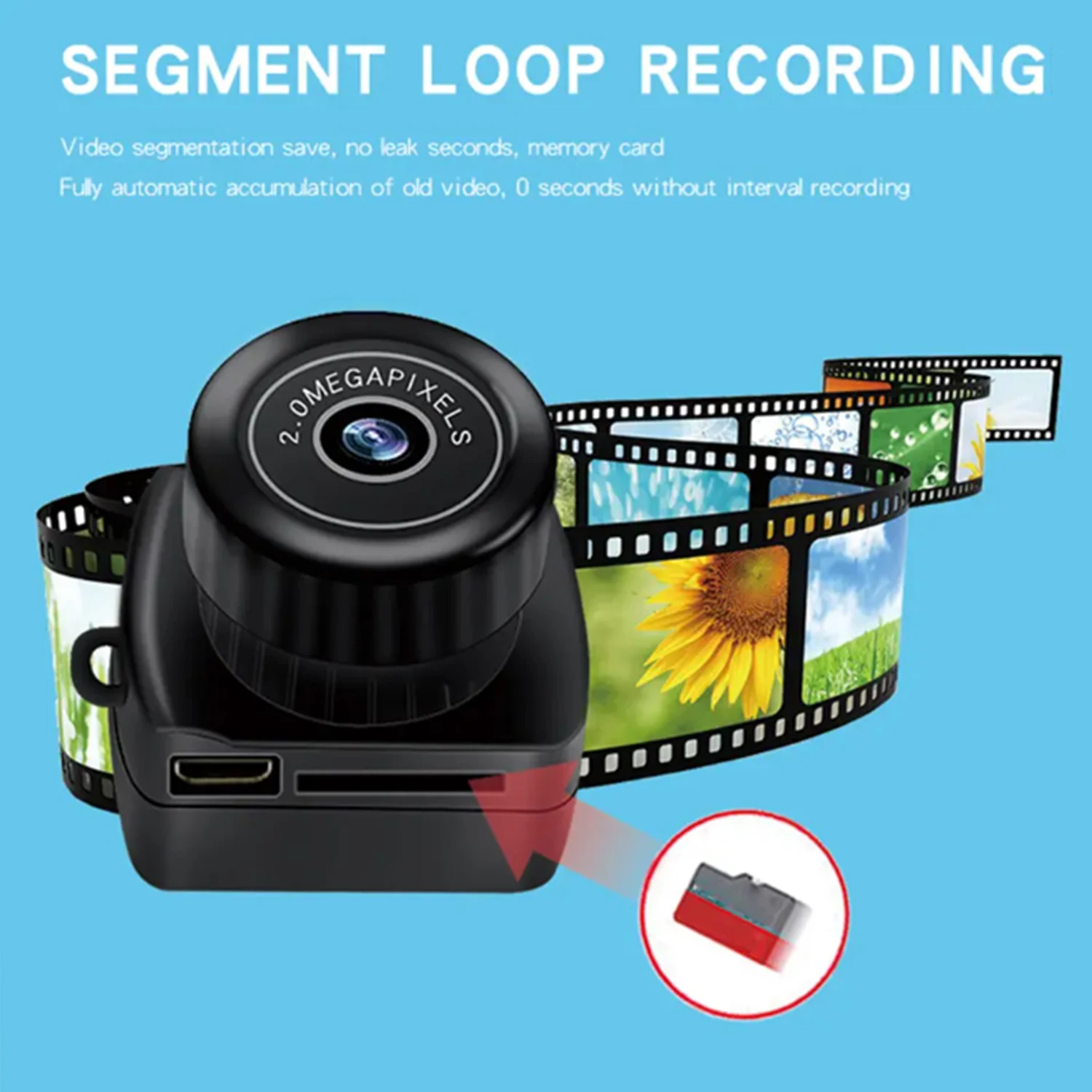 Mini Camera Video Audio Recorder HD Camera Security Cam Small DV DVR Recorder Car Sport Micro Camera