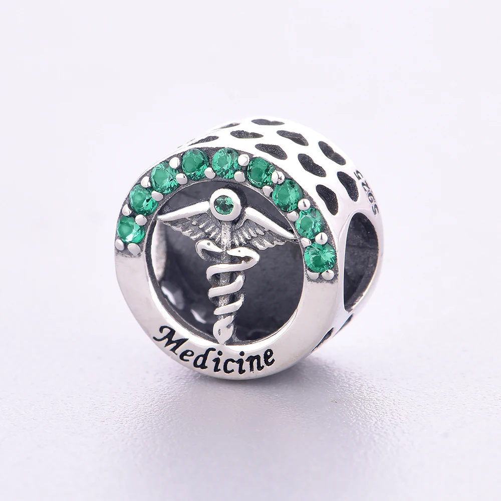 FC Jewelry Fit Original Brand Charms Bracelet 925 Silver Law Judge Beads Pendant For Making Scales of Justice Lawyer Berloque