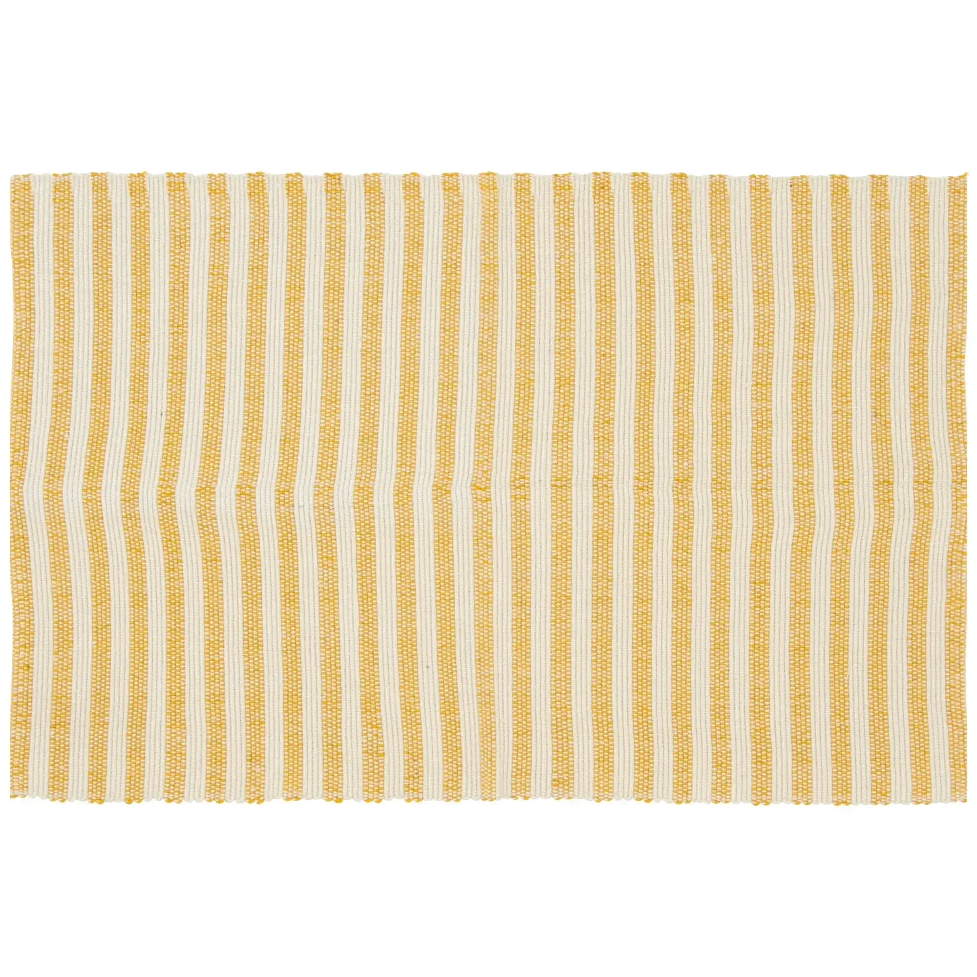 

Home Décor Collection 24" x 36" Yellow Stripe Layering Rug