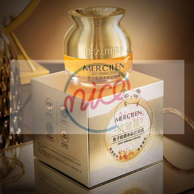 

50 г активного коллагенового крема для лица для женщин, увлажняющий, уменьшающий морщины, укрепляющий кожу, средства по уходу за лицом