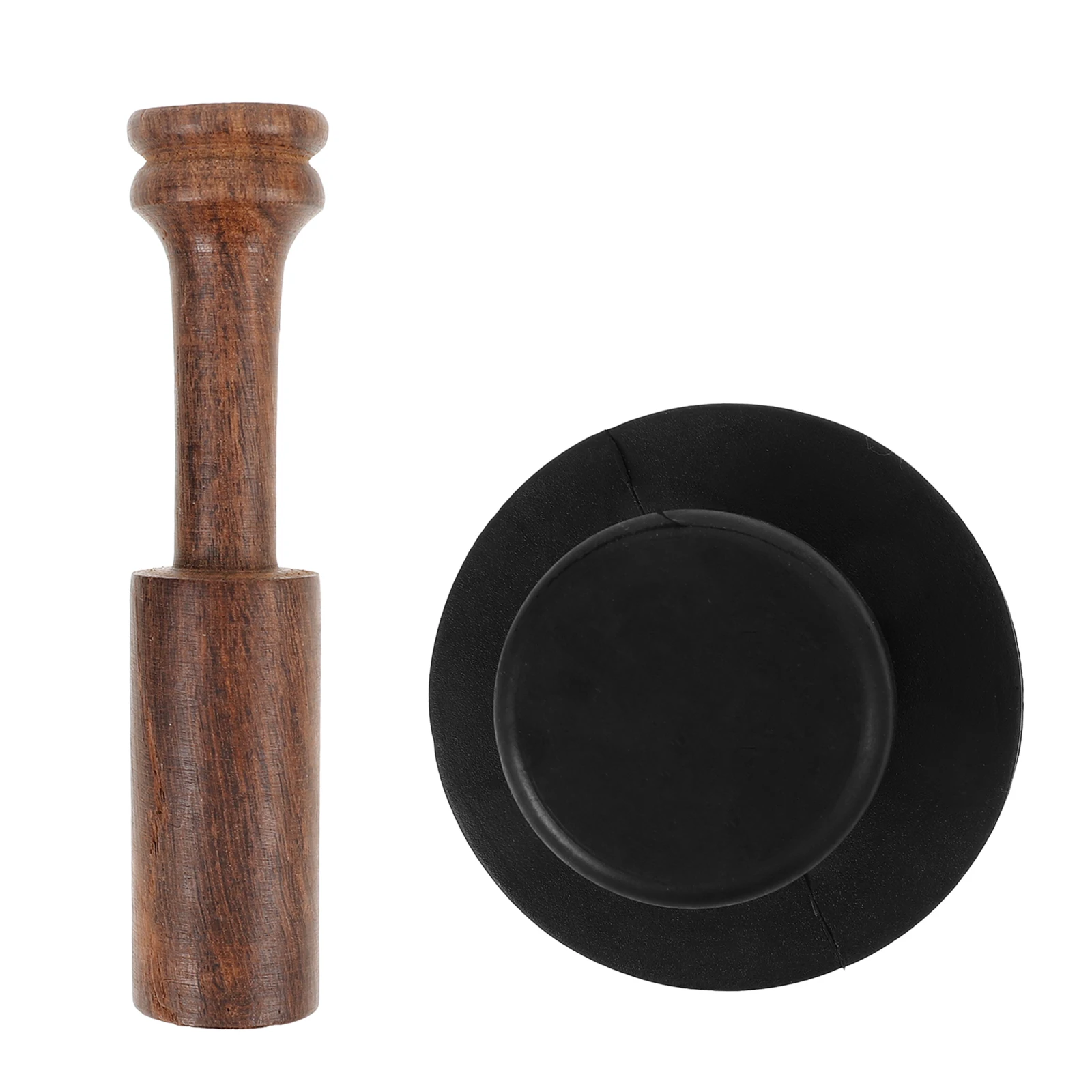 

Peach Wood Stick Sound Bowl Hammer Lift Handle for Ornaments Singing Lifter Handles Lifting Work