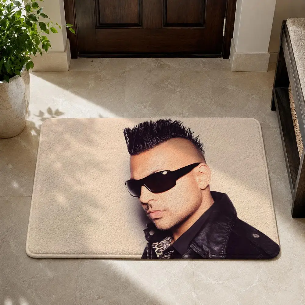 S-Sean Paul Floor Mat Flannel Non-Slip Washable Soft Rug For Bathroom Kitchen Bedroom Living Room Home Decor