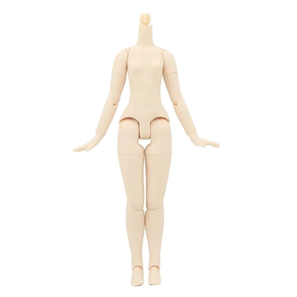 

1/6 Nude Flection Figure Doll Body Flexible Joints for 12inch Size