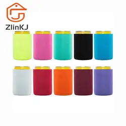 6pcs Beer Sleeves Camping Can Cup Soda Cover Neoprene Drink Cooler Portable Bottle Outdoor Sleeve for Party Wedding Birthday