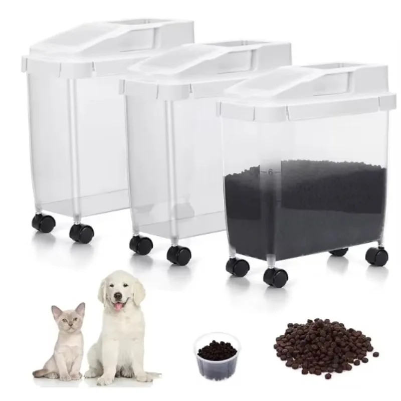 Dog Food Storage Container Bin Pet Container Storage for Animal Food Grain Storage Container