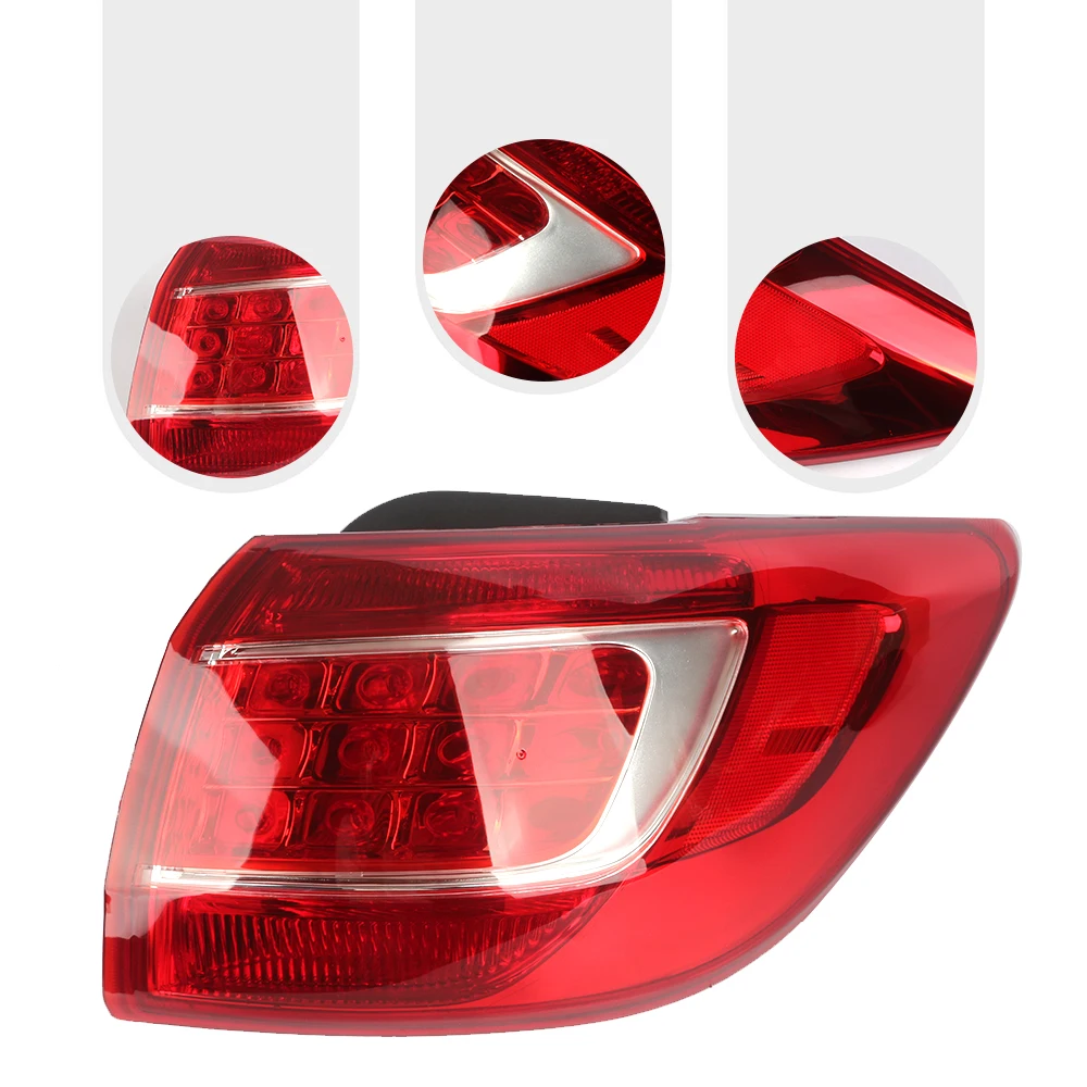 Left/Right Side Tail Lamp FOR KIA Sportage Specs 2011 2012 2013 2014 Rear Tail Light Brake Lamp with