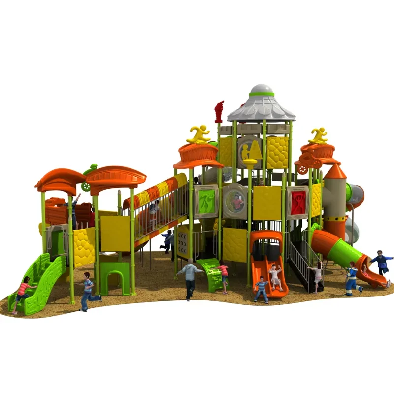 شرائح مخصصة متعددة الوظائف لملعب الأطفال في الهواء الطلق والحدائق ورياض الأطفال مصنوعة من البلاستيك المتين #6