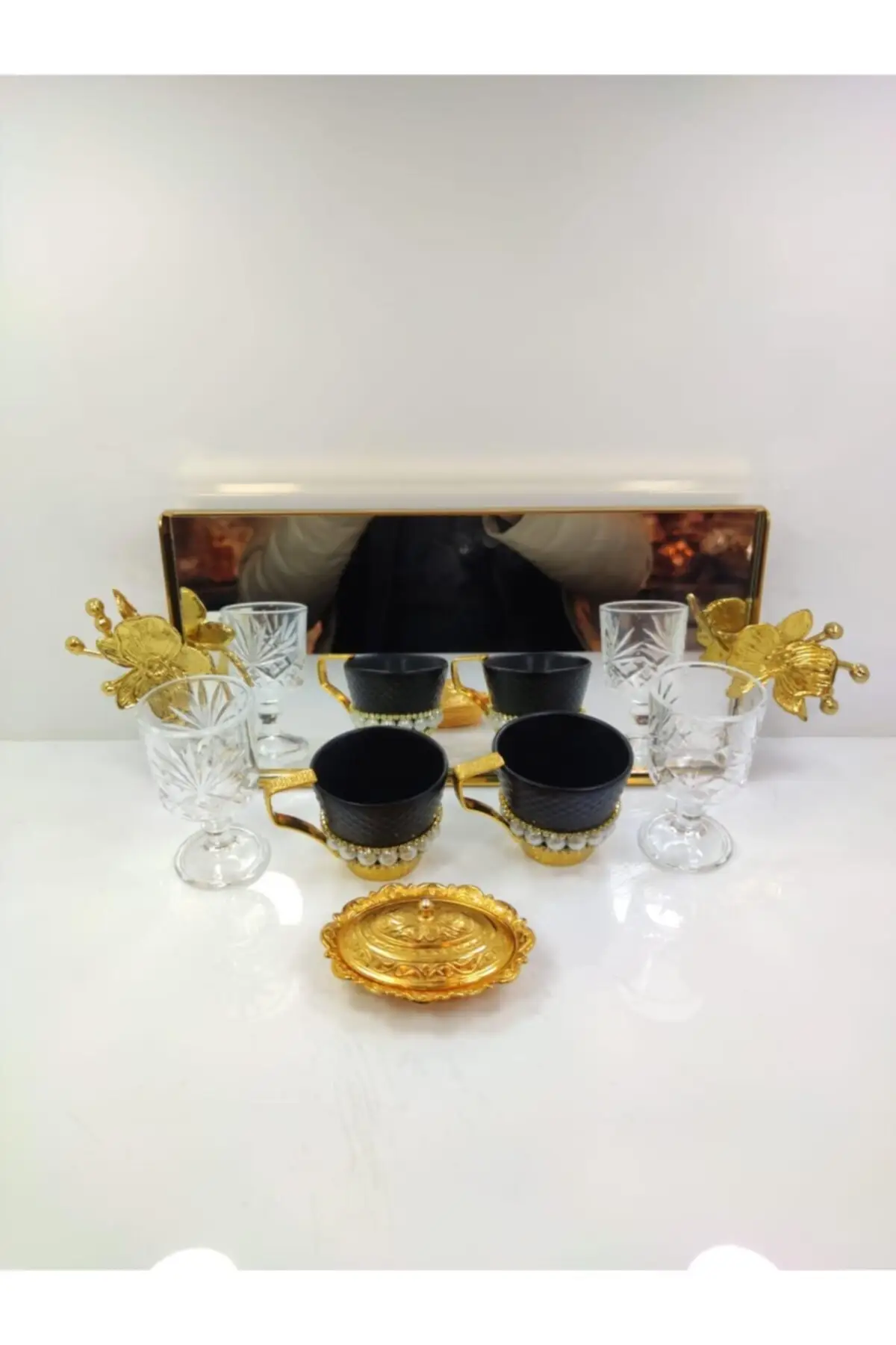 

DOLBOVI 2li copper cup set handmade espresso cup