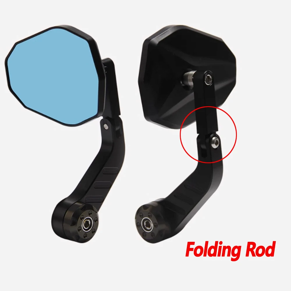 

Retro motorcycle handle mirror For BENDA Dark Flag 500 Chinchilla/Rock 300 modified with solid rod and thickened rearview mirror