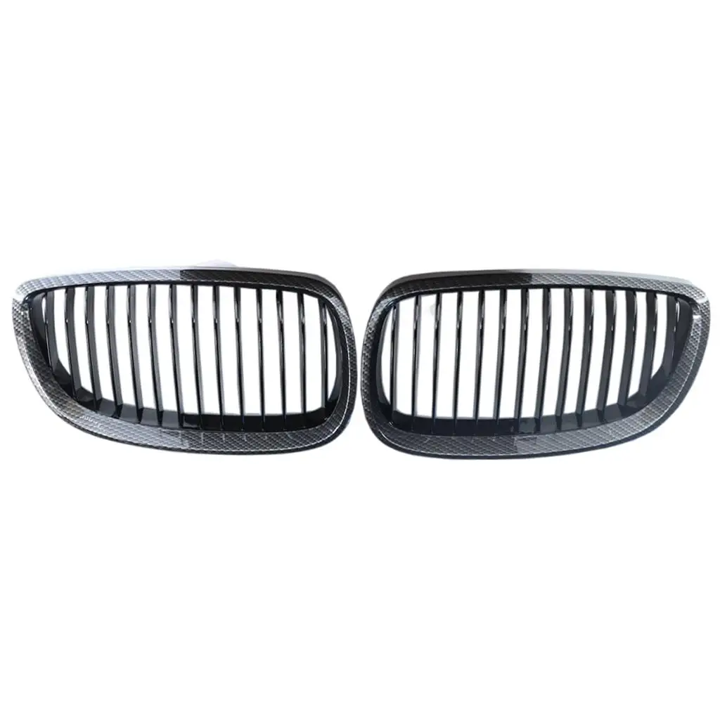 Front Bumper Grille for Replace Replacement Surround 51137157278 Compatible 51137157277 E90 2007-2011 E93 E92 Coupe