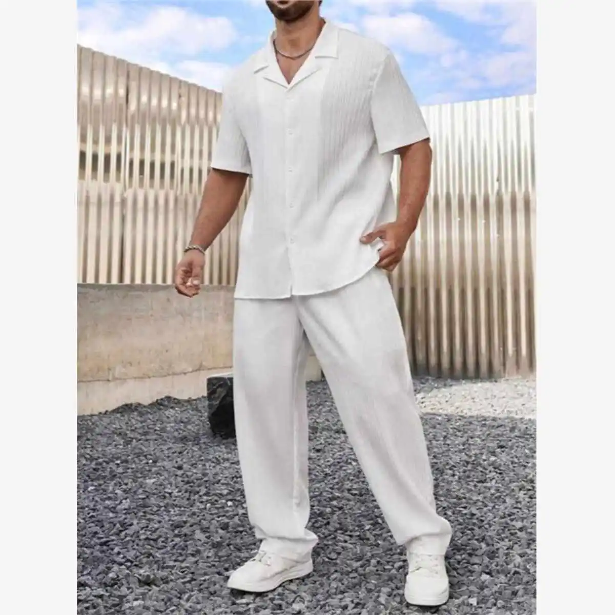 

Мужской повседневный костюм для поездок на работу, трансграничный новый длинный костюм, длинные брюки ort Sve irt, удобный хлопок, лайкра, осенняя одежда