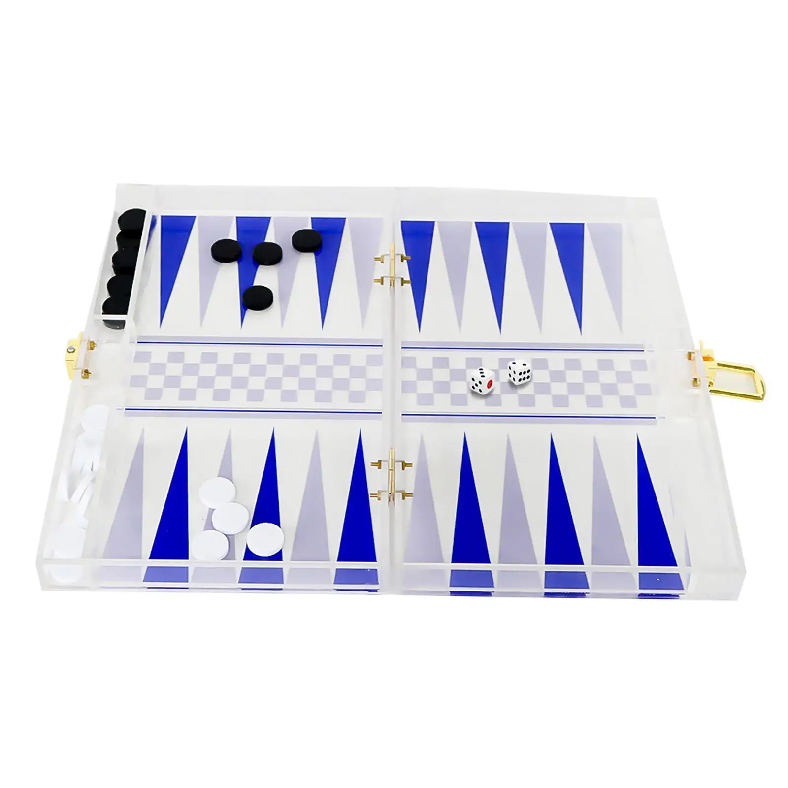 Backgammon Set Problem Solving Strategy Board Game for Home Travel Children