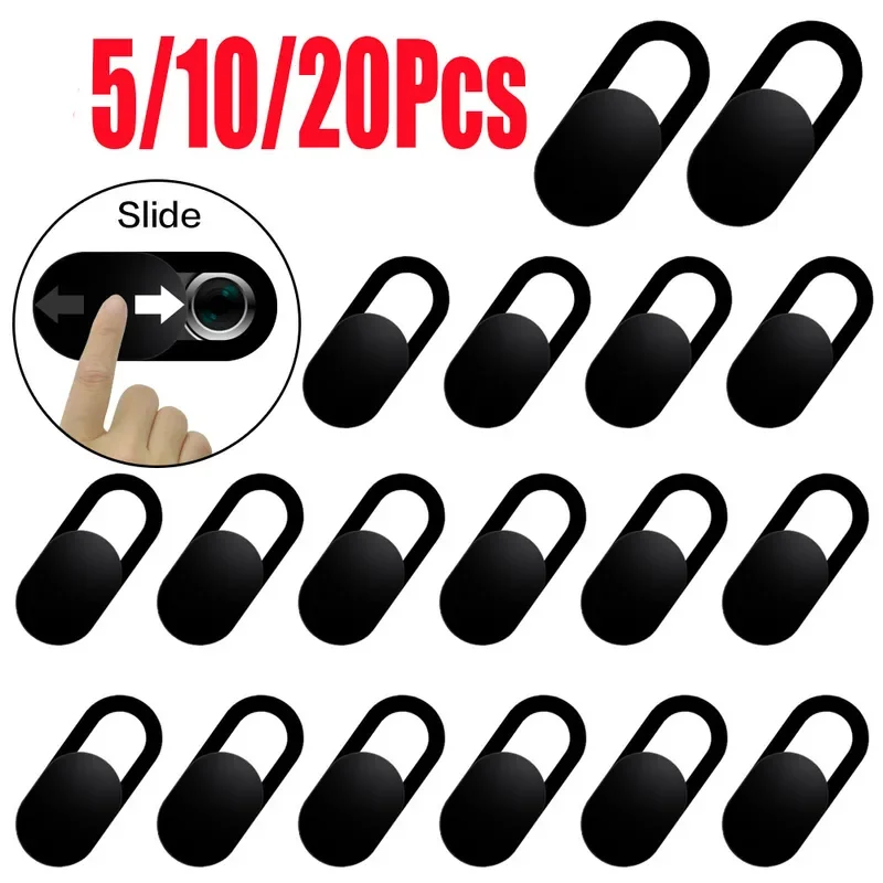 5/10/20 Pcs Webcam Cover Laptop Camera Cover Slider Phone Antispy For iPad PC Macbook Tablet lenses Privacy Sticker