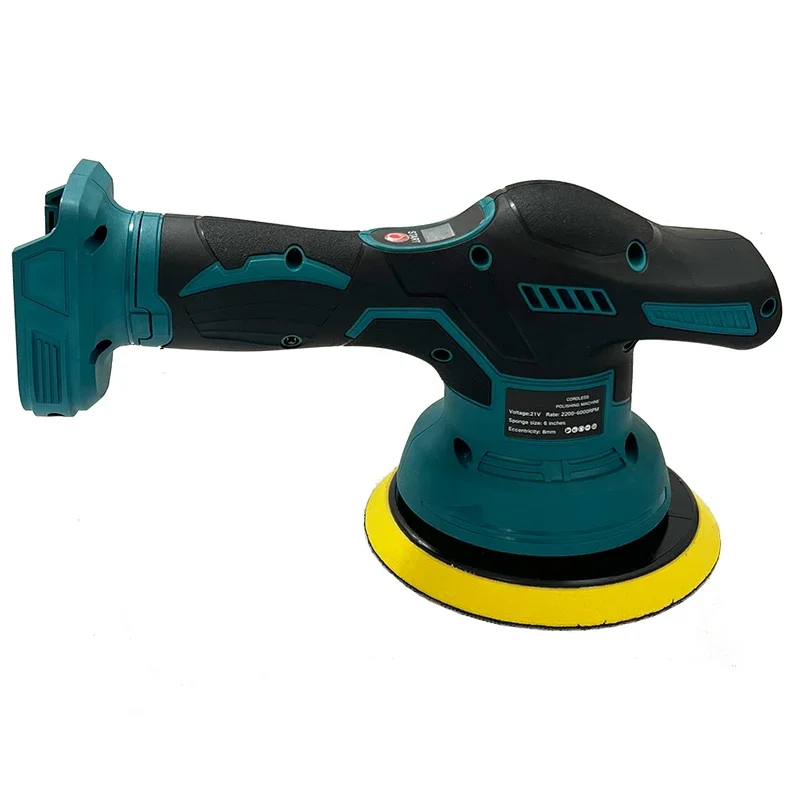 コードレスポリッシャー 8 ギアデジタルディスプレイ電動ポリッシャー自動車ワックスがけ研磨機フィットマキタ 18V リチウム電池