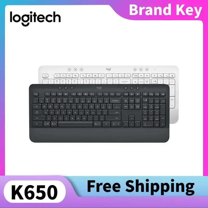 

Logitech K650 Wireless Office Keyboard Supports Operating Systems Such As Windows/macOS/Chrome/Linux/iPadOS/ IOS/Android