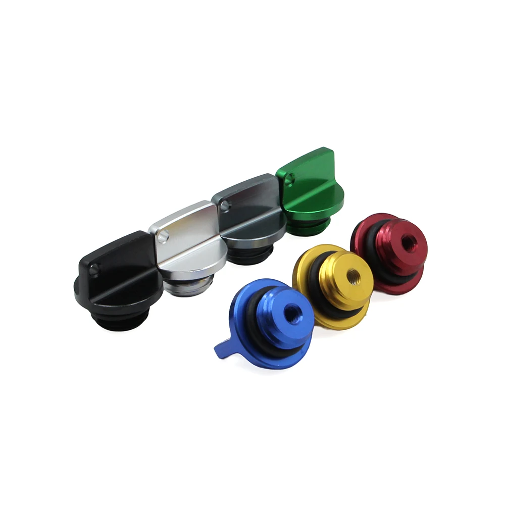 Motorcycle M20*2.5 CNC Engine Oil Filler Screw Cover Plug Aluminum Oil Cap For Motorbike Dirt Bike Scooter ATV Universal Parts