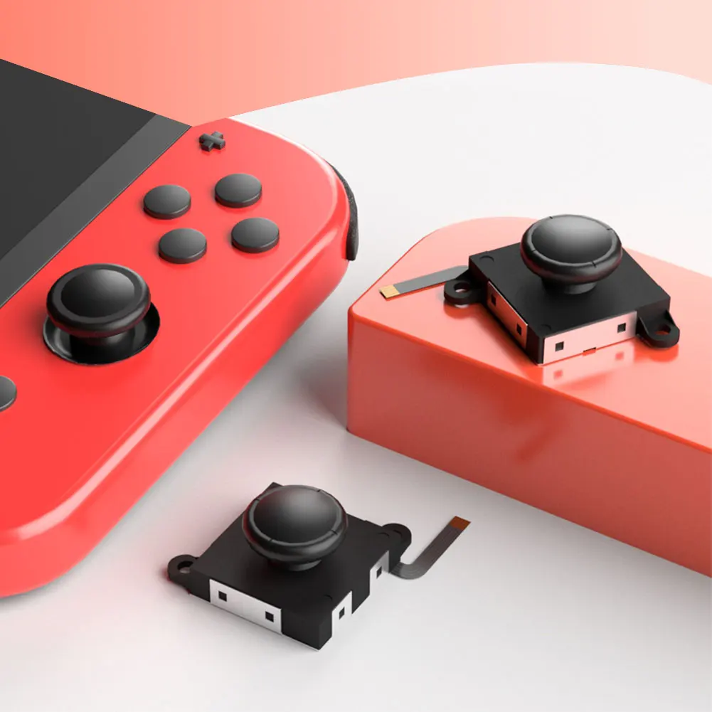عصا تحكم مستشعر القاعة لمجموعة استبدال JoyCon بدون عصا كهرومغناطيسية لنينتندو سويتش/سويتش OLED/Lite